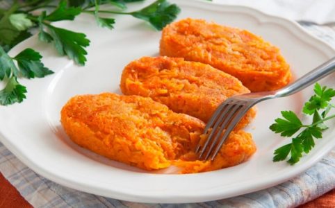Морковные котлеты