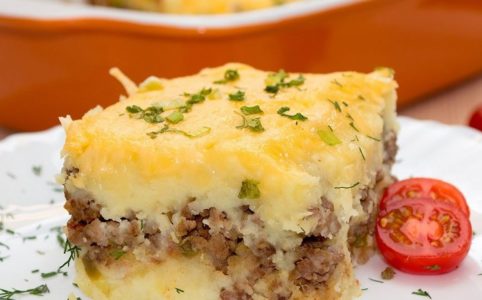 Картофельная запеканка с фаршем