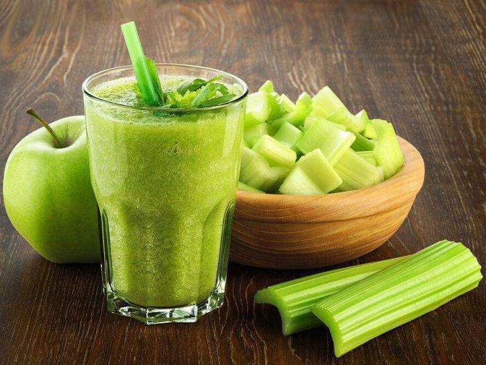Зеленый микс с сельдереем